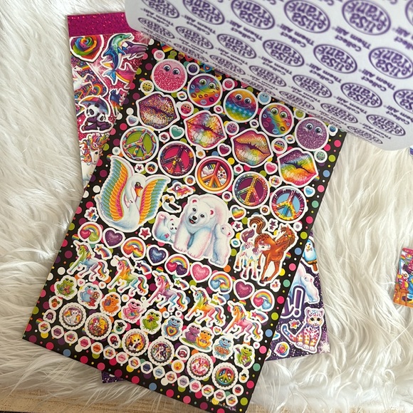 Lisa Frank Bundle 🌈 - 5 magnetics & 2 sticker books - Picture 5 of 8